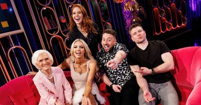The 2 Johnnies, Rosanna Davison and Mary Berry lead guests on Angela Scanlon's RTE chat show this weekend