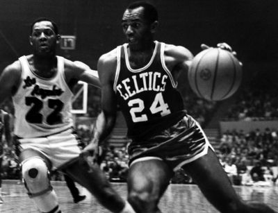 Supremely clutch Sam Jones hits the game-winner in Boston’s G4 victory over the Los Angeles Lakers in the 1969 NBA Finals