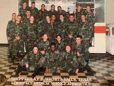How an Air Force unit looked out for their own, even after she left the service