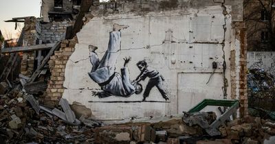 Banksy 'is in Ukraine' - speculation mounts as more street art appears