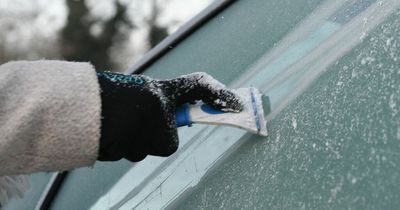 Drivers warned about £2,500 fine as snow threatens UK