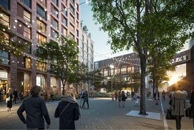 Plans revealed for new homes and shopping centre remodel on Leith's waterfront
