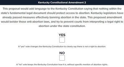 Opponents offer differing views of the impact of voters’ decision on the abortion amendment