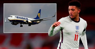 Ryanair slammed for Jadon Sancho tweet moments after England World Cup snub