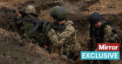 Inside Kherson war trenches as Ukrainians find 'cannon fodder' Russians left behind
