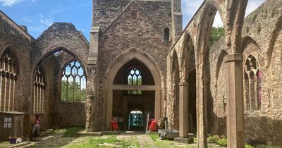Bombed-out St Peter's Church at Castle Park could finally be reopened