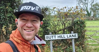 Hiker completes 'UK's rudest walk' from home in Cockermouth to Lickey End
