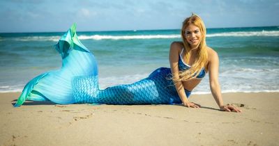 Meet Elle, the professional mermaid who couldn't swim but saved a scuba diver's life