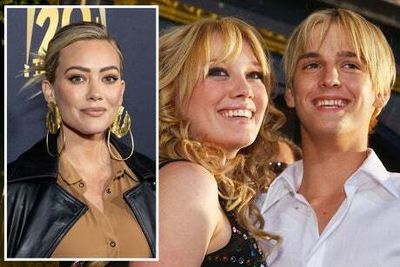 Hillary Duff blasts Aaron Carter memoir that claims she lost her virginity to him following his death aged 34