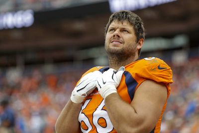 Former Broncos OL Jared Veldheer is now a school cook