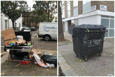 Oh wheelie? Westminster Council left red faced after tweeting wrong image in flytipping crackdown