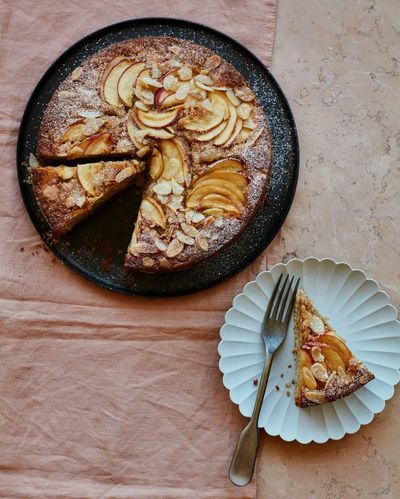 Good to the core: Benjamina Ebuehi’s recipe for apple, spelt and almond cake