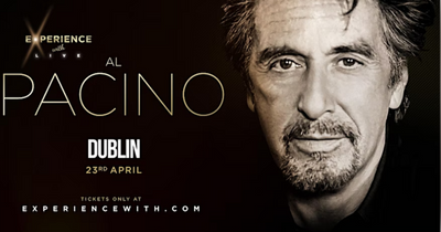 Al Pacino coming to Dublin for exciting live event