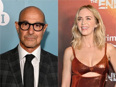 Emily Blunt says brother-in-law Stanley Tucci ‘loves’ his sex symbol status
