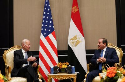 Biden raises human rights in talks with Egypt's Sisi - White House