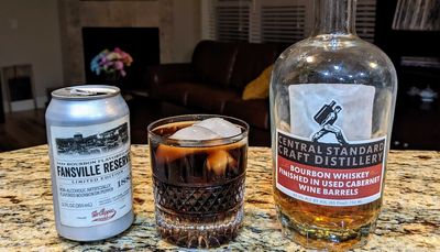 Dr Pepper made a Bourbon Flavored Fansville Reserve. OK, so how does it mix with bourbon?