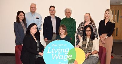 North Lanarkshire Council shows its support for Living Wage Week