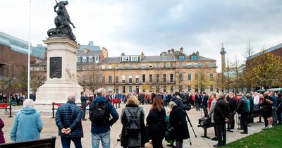 Newcastle falls silent on Armistice Day to pay respect to our fallen heroes