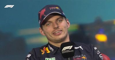 Max Verstappen asks to skip interviewer's tongue-in-cheek question before Brazilian GP