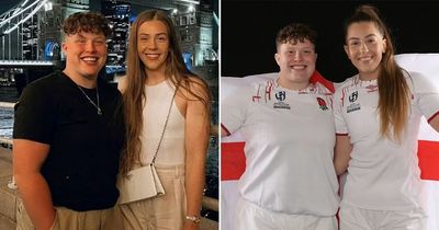 World Cup couple fell for each other at college before 'fate' reunited them with England