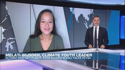 Climate youth leader Melati Wijsden says words at COP27 must become action