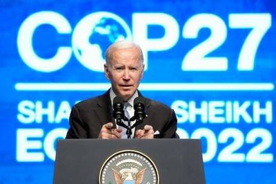 Joe Biden warns climate crisis threatens ‘very life of planet’ at COP27