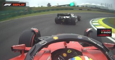 Charles Leclerc in foul-mouthed rant at Yuki Tsunoda after Brazil GP qualifying incident