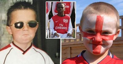 England World Cup stars unrecognisable as football-mad kids in cute throwback snaps