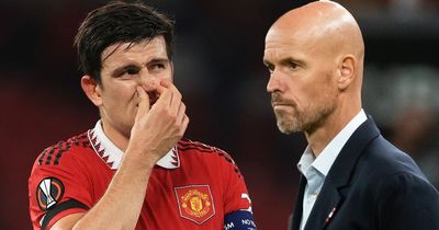 Erik ten Hag 'decides to sell' Harry Maguire in ruthless £132m Man Utd clear-out