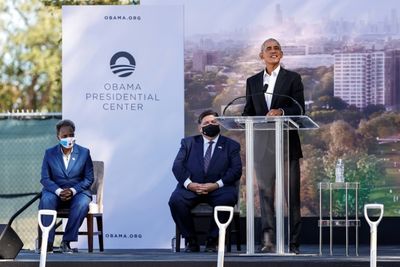 Construction suspended at Obama Center after discovery of noose