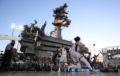 Galley: Best photos from MSU basketball’s tough loss vs. Gonzaga on USS Abraham Lincoln