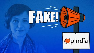 OpIndia is caught peddling fake news. Again