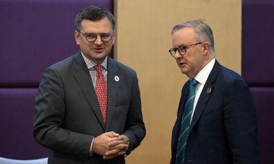 Albanese meets Ukraine foreign minister, who says it will be a ‘joint success’ when Russia defeated