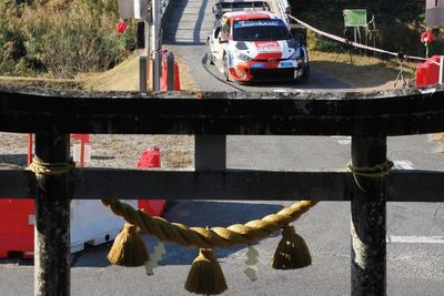 Puncture sinks Rovanpera as Neuville leads Rally Japan