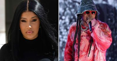 Cardi B shares heartbreaking tribute to Takeoff after stars gather at memorial service