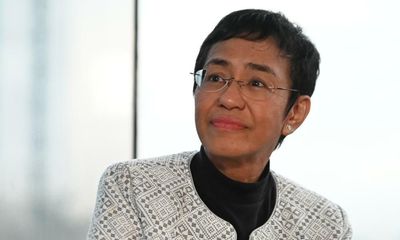 Nobel peace laureate Maria Ressa: ‘In 2024, democracy could fall off a cliff’