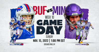 Vikings vs. Bills: Week 10 how to watch, stream & listen