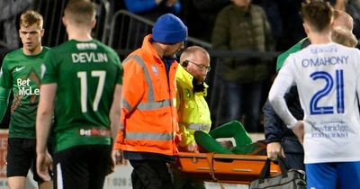 Conor McMenamin suffers suspected fractured fibula in Showgrounds stalemate