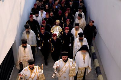 Cyprus Church leader Archbishop Chrysostomos II laid to rest