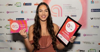 Dental nurse named Greater Birmingham Apprentice of the Year 2022