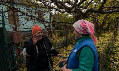 ‘They ran away like goats’: villagers celebrate liberation in Kherson region