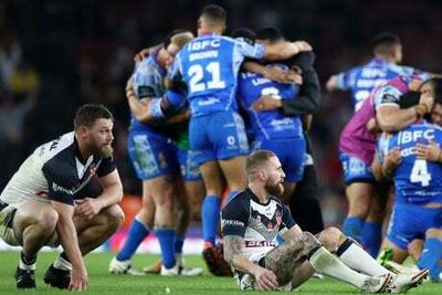 Samoa deny England Rugby League World Cup final place after hosts lose golden-point thriller