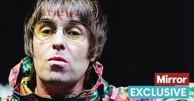 Rock star Liam Gallagher launches Christmas wrapping paper covered with his face