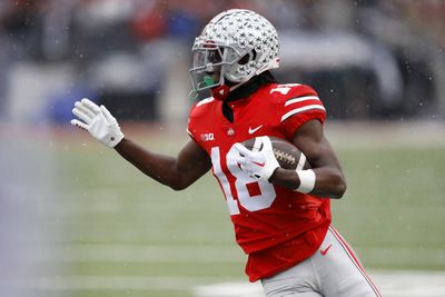 Ohio State’s Marvin Harrison Jr. with remarkable footwork on catch