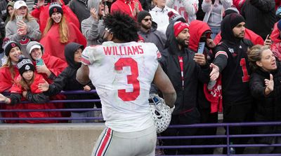 Ohio State Star RB Williams Carted Off Field After Injury