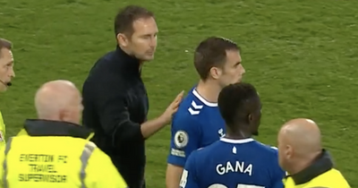 Frank Lampard reacts to Everton away fan anger and Alex Iwobi incident