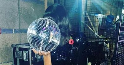 Fans distracted by detail as Claudia Winkleman strikes 'gorgeous' pose backstage at BBC Strictly