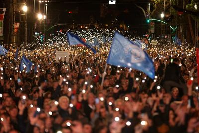 Anti-government protest held in Albania over rising costs