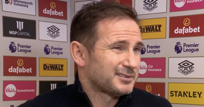 'Players didn't deliver' - Frank Lampard makes Everton intensity point after Bournemouth defeat