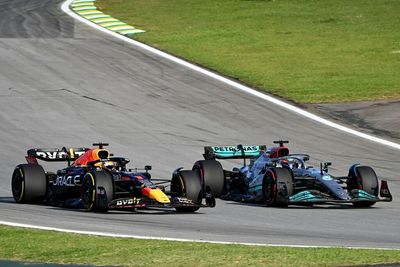Brazilian GP: Russell takes sprint race win as Verstappen struggles